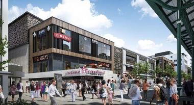 Animate Market canopy frontage