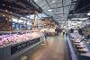Stalls inside Preston Market Hall